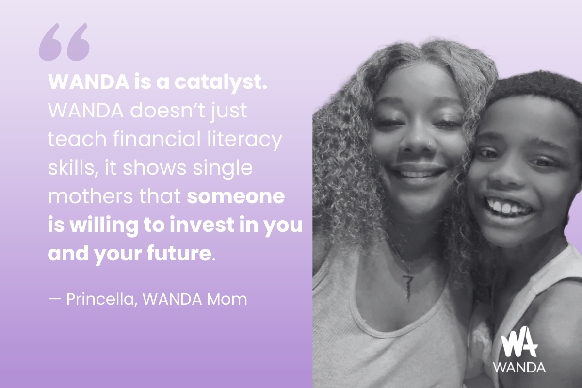 Featured image for “WANDA Mom Spotlight: Princella Woods, Cohort 18”